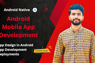 develop custom android apps with clean code and modern UI