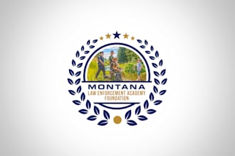 do a vintage badge hipster or retro redesign logo
