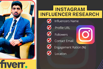 do instagram influencer leads research for influencer marketing