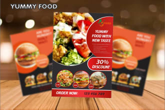 do restaurant menu design, food menu or digital menu