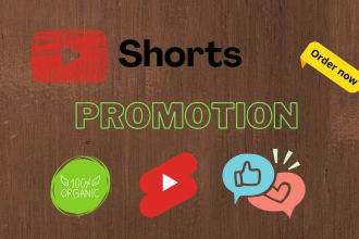 do organic promotion of your youtube shorts