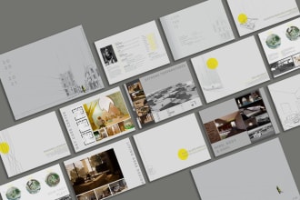 design your architectural presentation boards or architectural portfolio