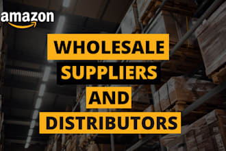 provide a list of wholesale suppliers for amazon wholesale fba