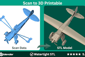 convert point cloud to 3d mesh or cad model, scan to cad