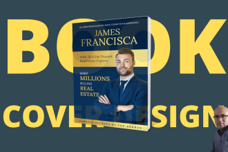 design ebook cover, kindle book cover, report cover