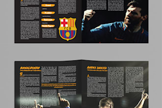 design and layout professional magazine and print newsletter