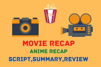 write an engaging movie recap script for your youtube channel