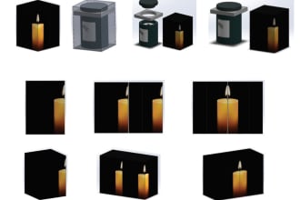 packaging structure design, die line