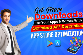 write aso optimized app description