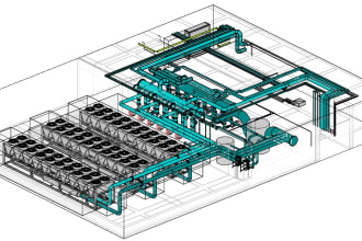 do 3d bim revit piping model