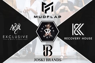 do modern, fashion, streetwear and clothing line logo
