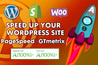 increase wordpress speed optimization on gtmetrix with wp rocket