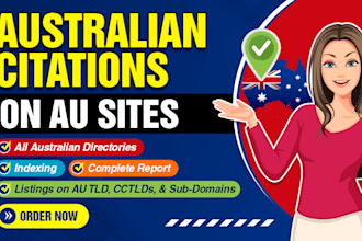 do australia citations on au site