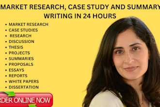 do market research, swot, pestle, and competitor analysis for any business