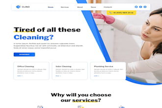 build office, house cleaning service, janitorial service booking website