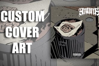 design album or single cover art