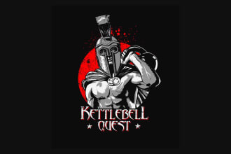 create a custom illustrated t shirt design for your merchandise