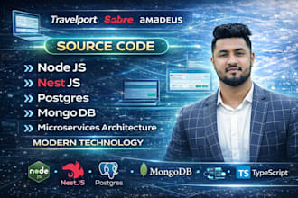 write travelport sabre amadeus source code