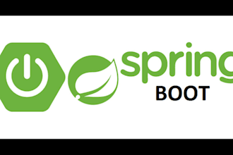 build a full spring boot microservices application with java