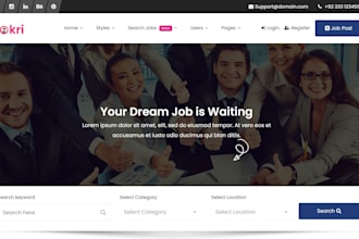 job board website, recruitment website, agency, job board website, recruitment