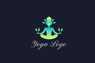 design a stunning yoga logo