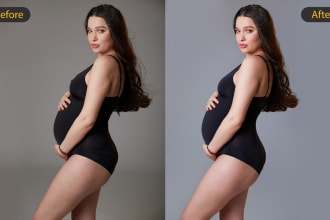 do portrait photo editing retouching newborn maternity in photoshop