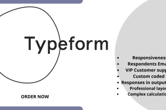 create user friendly, and responsive conditional typeform