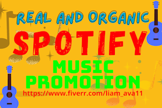 do viral and effective organic spotify music promotion no bots