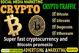 promote your business website amazon book product crypto bitcoin any link