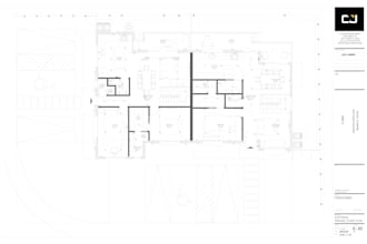 draft electrical drawing in detail for city permit