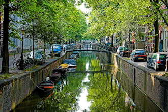 send a postcard from Amsterdam