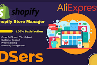 handle shopify order fulfillment and customer support professionally