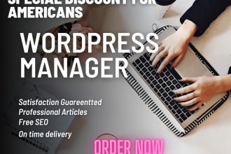 manage wordpress website professionally