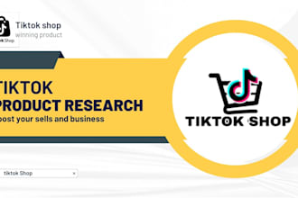 do winning product research for tiktok shop pl, ws and tik tok dropshipping