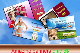 design professional banners for your site