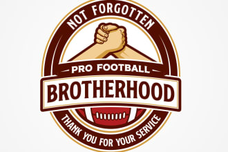do make an modern unique update football logo