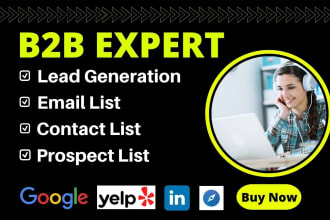 do b2b lead generation and prospect list building