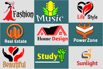 do unique logo design  i am here to graphic services