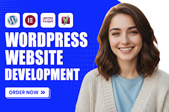 design, redesign or build wordpress website, business website development