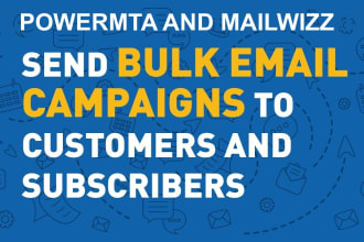 setup premium powermta smtp server bulk email  to send unlimited emails