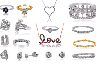 do professional jewelry image retouching and enhancement