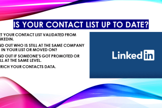 enrich your contact list from linkedin