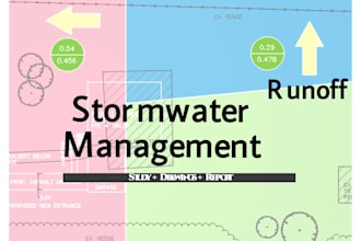 provide a stormwater management study and report