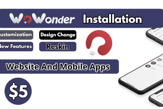 install wowonder web and setup apps