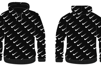 create t shirt, hoodie and tracksuit mockup and tech pack