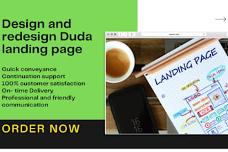 design duda website, duda landing page, duda website builder