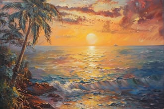 do a custom oil painting or illustration