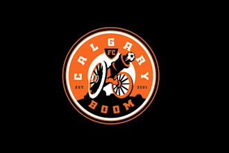 do elegant football logo design with unlimited revision