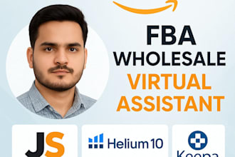 be an expert amazon virtual assistant fba pl and fba wholesale virtual assistant