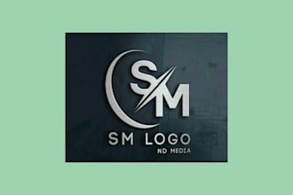 design a modern minimal logo for your brand